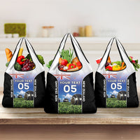 Custom New Zealand Lawn Bowls Grocery Bag Unique Style