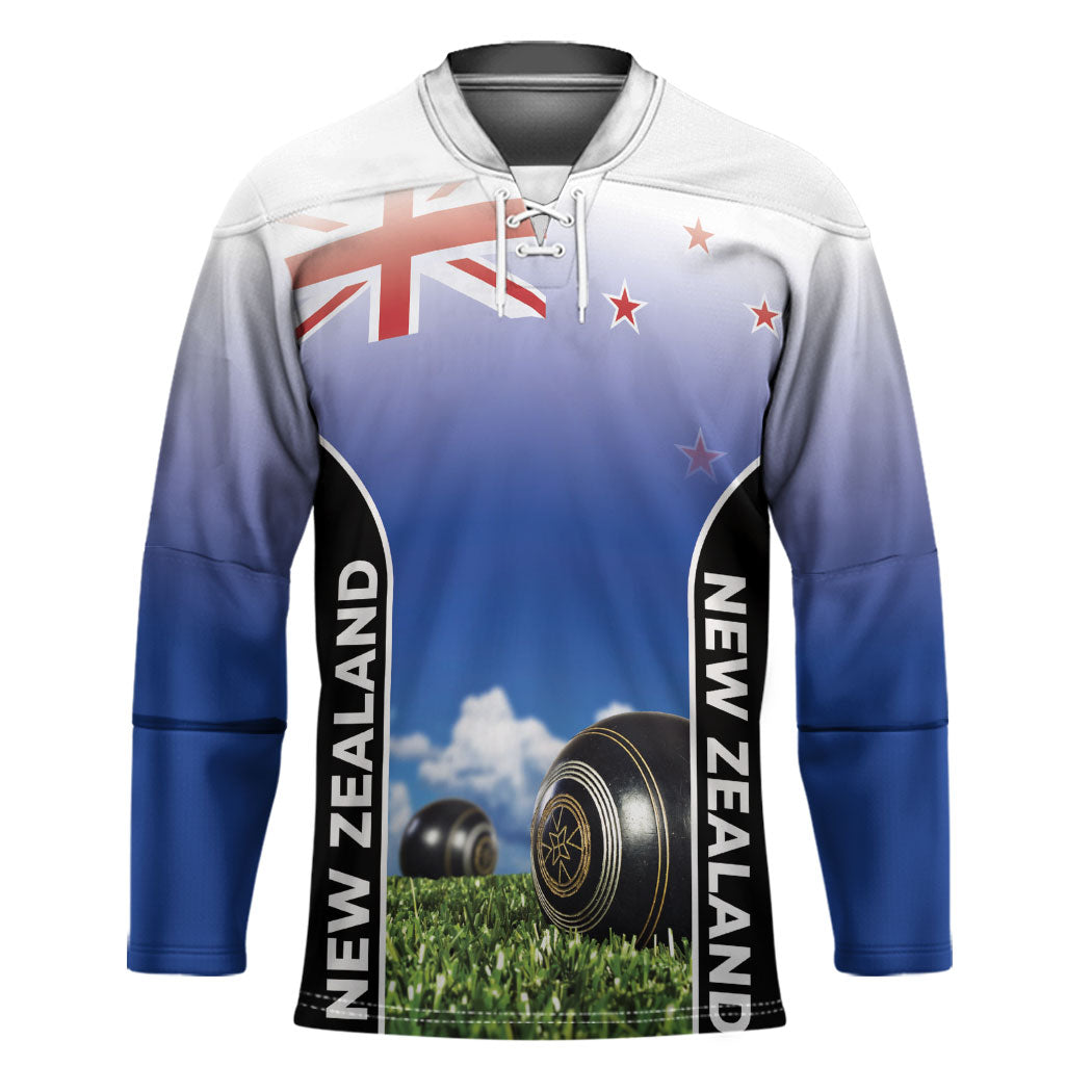Custom New Zealand Lawn Bowls Hockey Jersey Unique Style LT05 Unisex Multicolor - Polynesian Pride