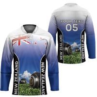 Custom New Zealand Lawn Bowls Hockey Jersey Unique Style LT05 - Polynesian Pride