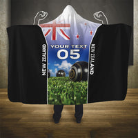 Custom New Zealand Lawn Bowls Hooded Blanket Unique Style LT05 - Polynesian Pride