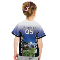 Custom New Zealand Lawn Bowls Kid T Shirt Unique Style LT05 - Polynesian Pride
