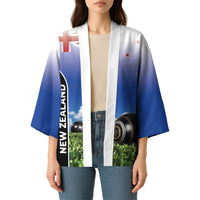 Custom New Zealand Lawn Bowls Kimono Unique Style