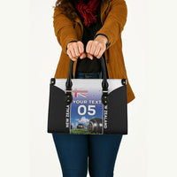 Custom New Zealand Lawn Bowls Leather Bag Unique Style