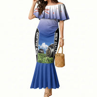 Custom New Zealand Lawn Bowls Mermaid Dress Unique Style LT05 Women Multicolor - Polynesian Pride