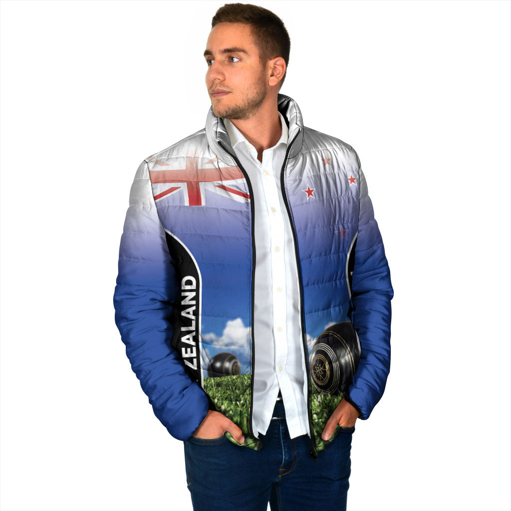 Custom New Zealand Lawn Bowls Padded Jacket Unique Style