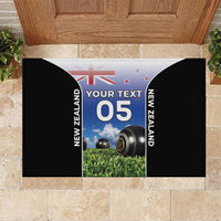 Custom New Zealand Lawn Bowls Rubber Doormat Unique Style LT05 Multicolor - Polynesian Pride