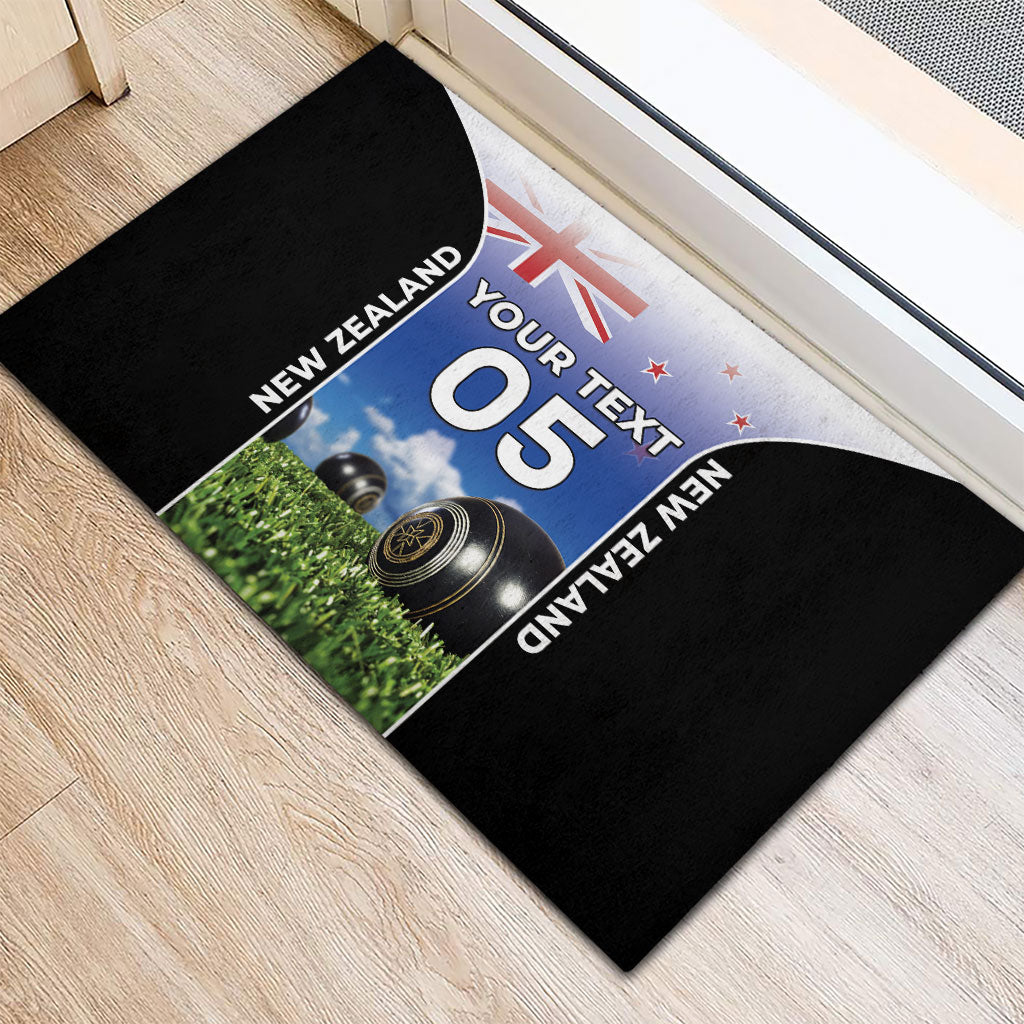 Custom New Zealand Lawn Bowls Rubber Doormat Unique Style LT05 - Polynesian Pride