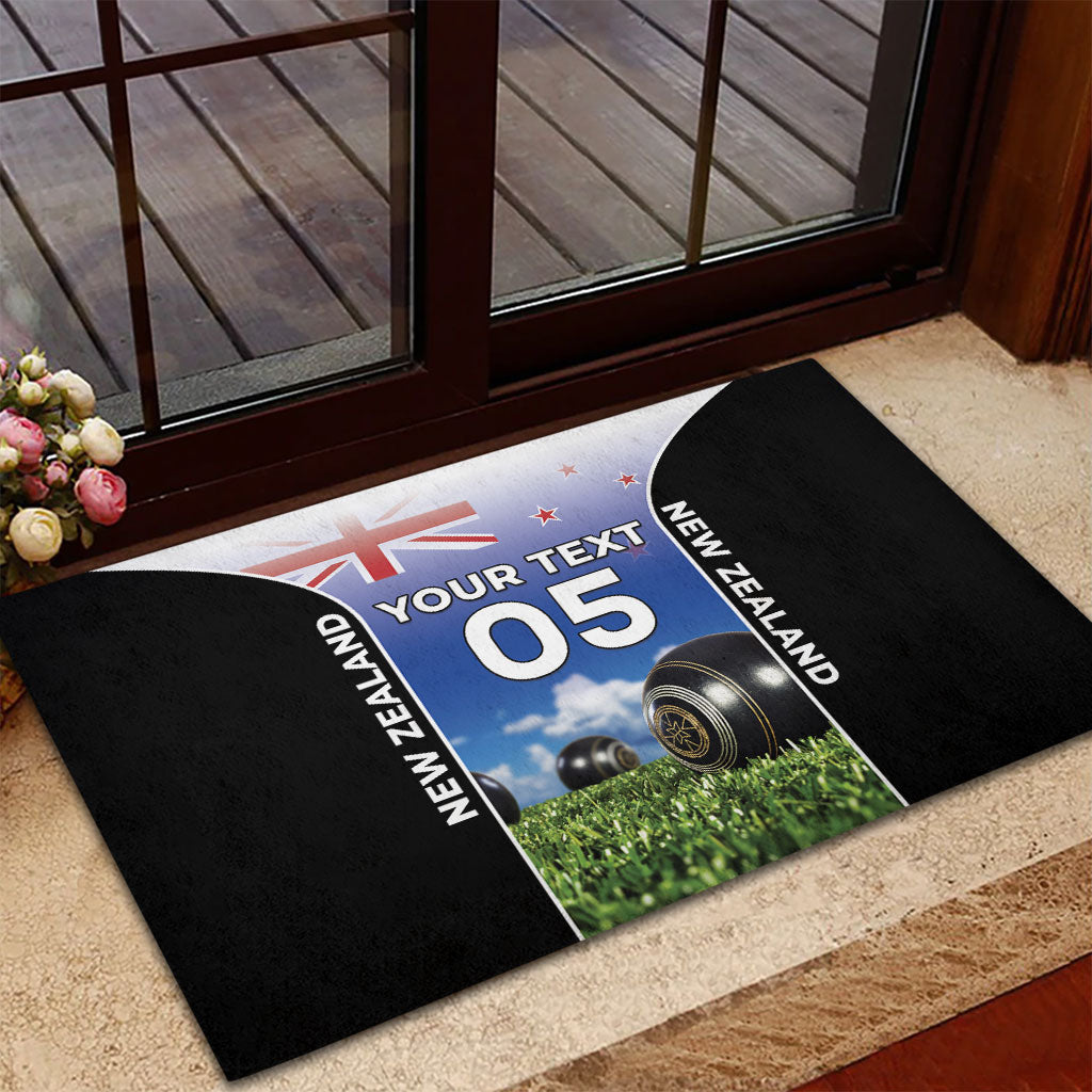 Custom New Zealand Lawn Bowls Rubber Doormat Unique Style LT05 - Polynesian Pride
