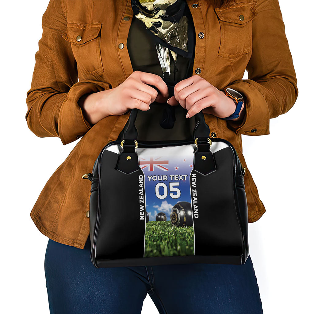 Custom New Zealand Lawn Bowls Shoulder Handbag Unique Style LT05 - Polynesian Pride