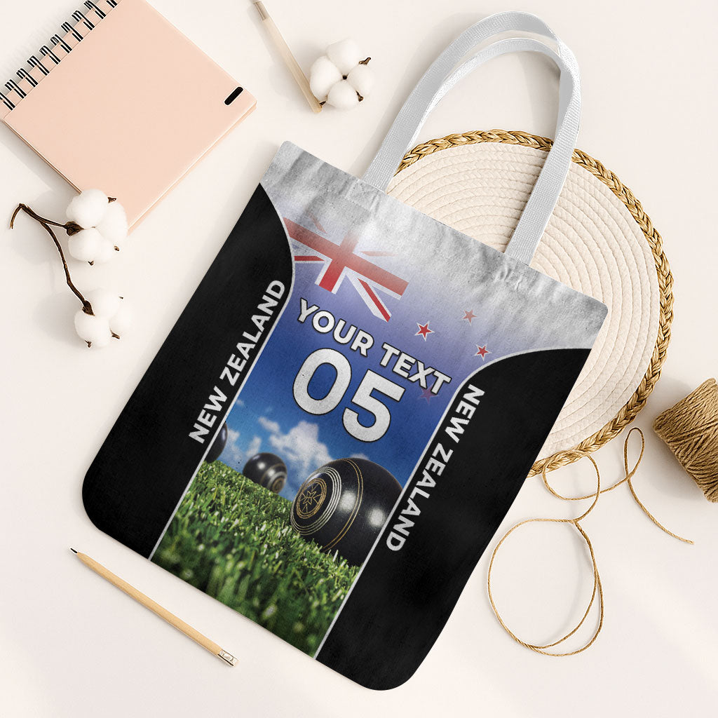 Custom New Zealand Lawn Bowls Tote Bag Unique Style