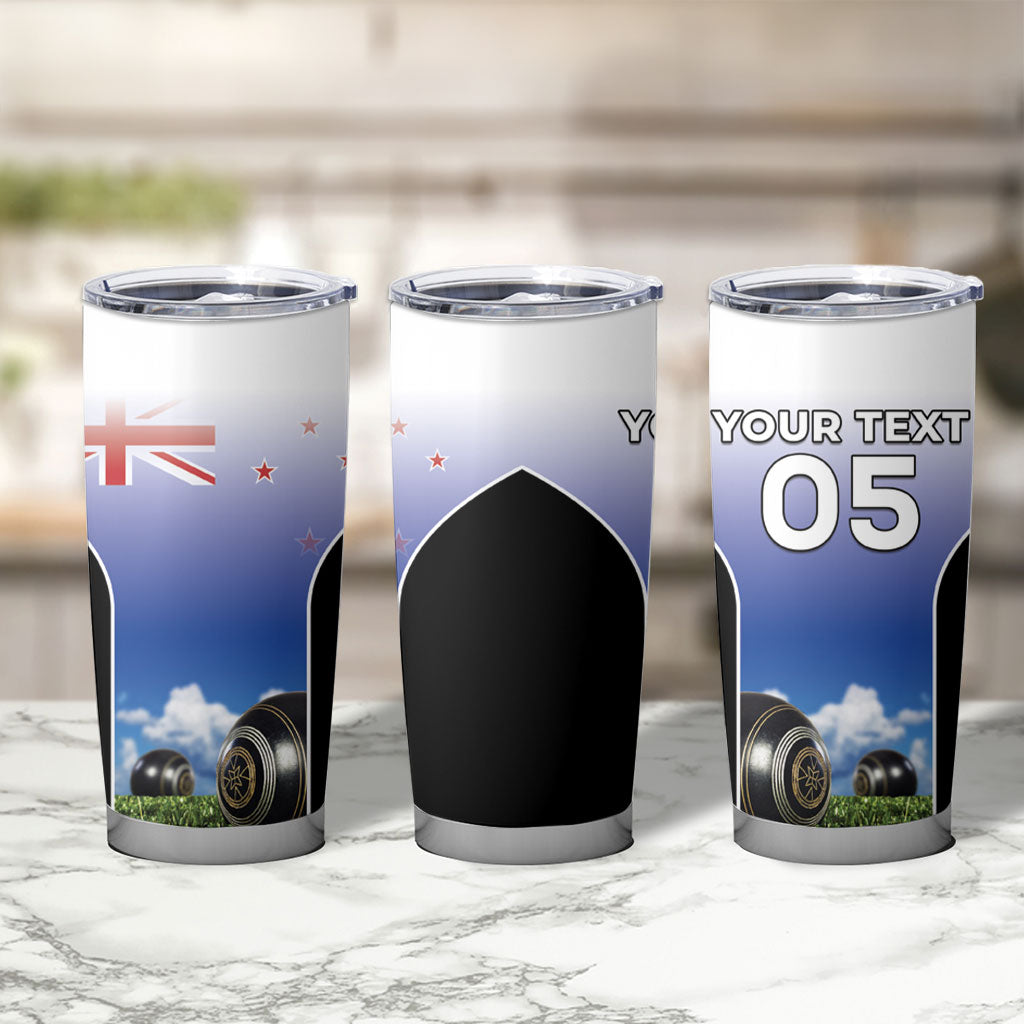 Custom New Zealand Lawn Bowls Tumbler Cup Unique Style LT05 - Polynesian Pride