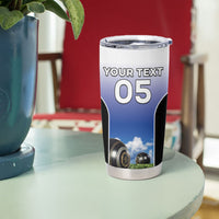 Custom New Zealand Lawn Bowls Tumbler Cup Unique Style LT05 - Polynesian Pride