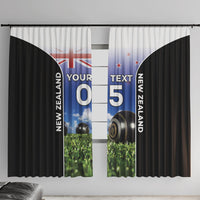 Custom New Zealand Lawn Bowls Window Curtain Unique Style