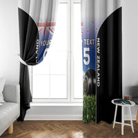 Custom New Zealand Lawn Bowls Window Curtain Unique Style