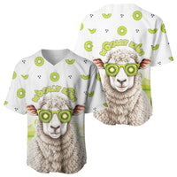 New Zealand Funny Woolly Kiwi Sheep Baseball Jersey LT05 - Polynesian Pride