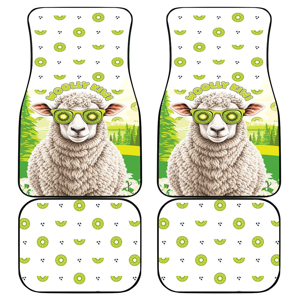 New Zealand Funny Woolly Kiwi Sheep Car Mats LT05 - Polynesian Pride