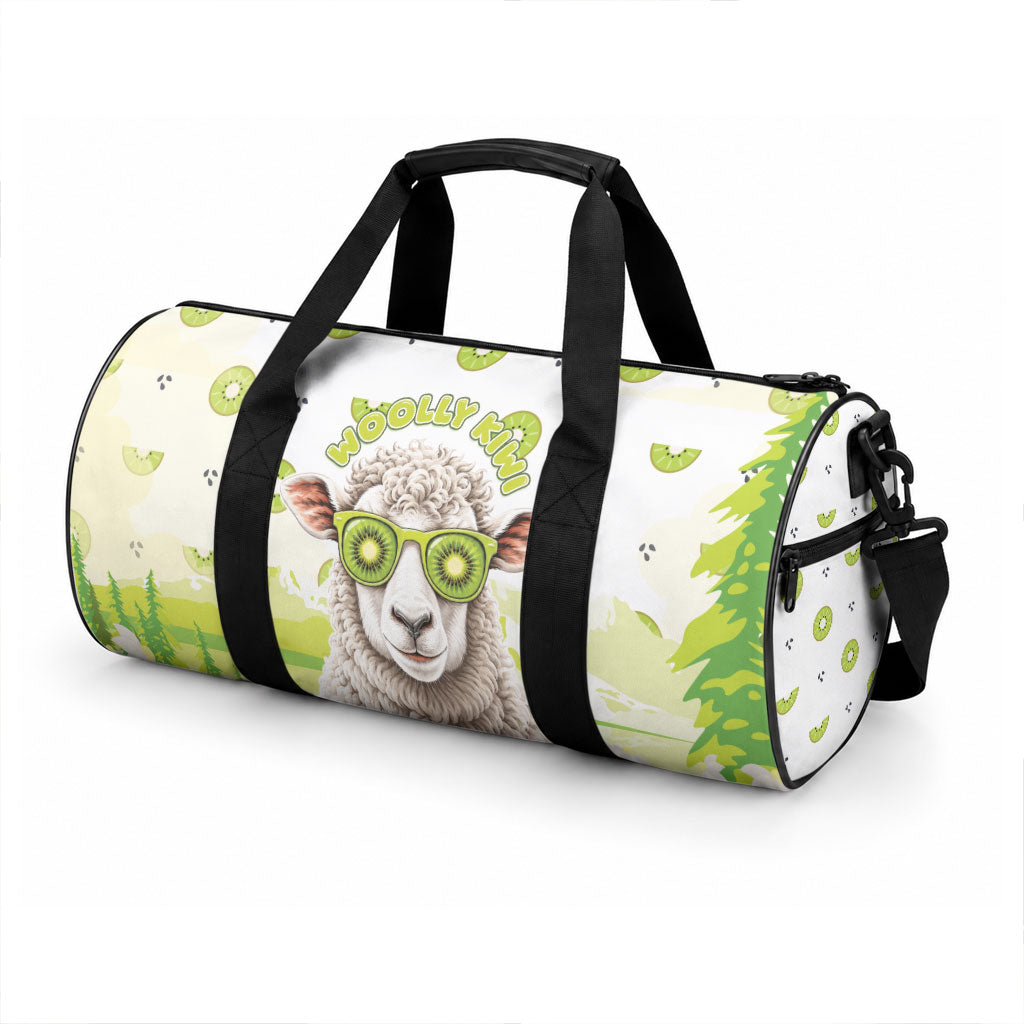 New Zealand Funny Woolly Kiwi Sheep Duffle Bag LT05 - Polynesian Pride