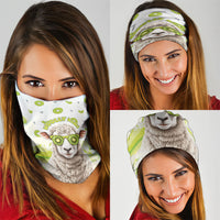New Zealand Funny Woolly Kiwi Sheep Neck Gaiter LT05 - Polynesian Pride