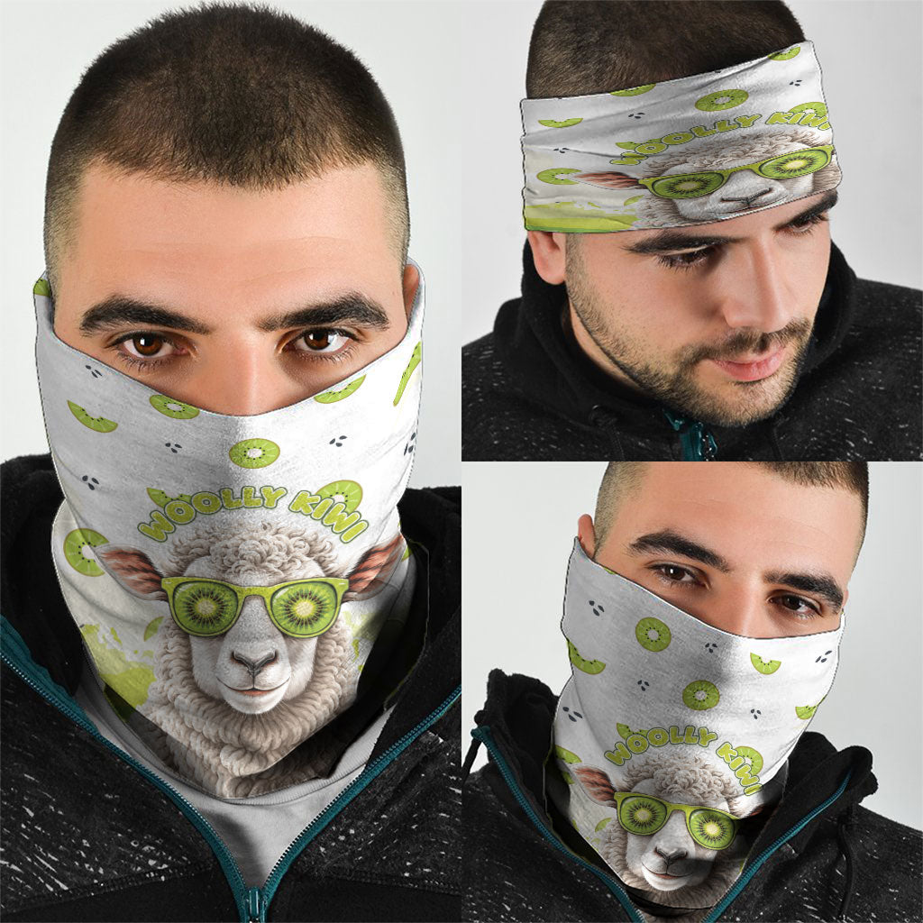 New Zealand Funny Woolly Kiwi Sheep Neck Gaiter LT05 - Polynesian Pride