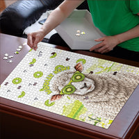 New Zealand Funny Woolly Kiwi Sheep Puzzle