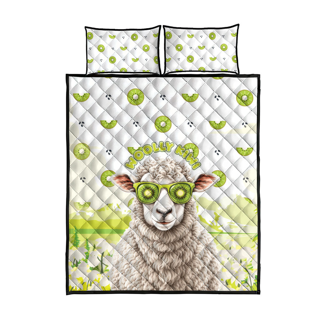 New Zealand Funny Woolly Kiwi Sheep Quilt Bed Set LT05 - Polynesian Pride