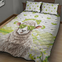 New Zealand Funny Woolly Kiwi Sheep Quilt Bed Set LT05 - Polynesian Pride
