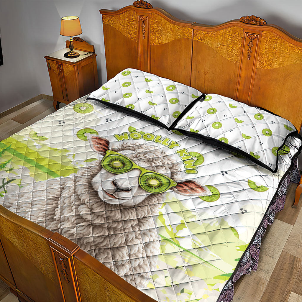 New Zealand Funny Woolly Kiwi Sheep Quilt Bed Set LT05 - Polynesian Pride