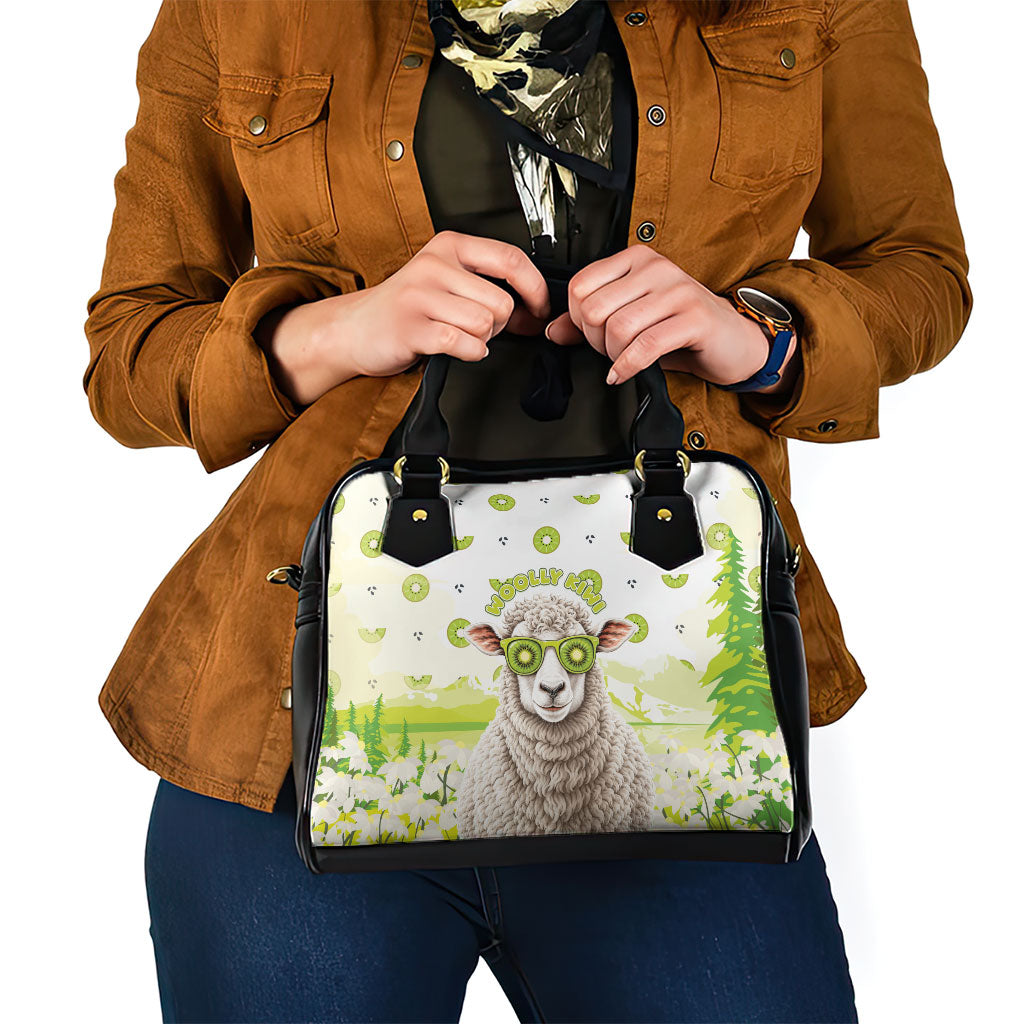 New Zealand Funny Woolly Kiwi Sheep Shoulder Handbag LT05 - Polynesian Pride