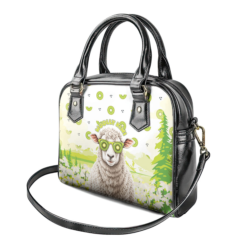 New Zealand Funny Woolly Kiwi Sheep Shoulder Handbag LT05 - Polynesian Pride