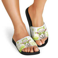 New Zealand Funny Woolly Kiwi Sheep Slide Sandals LT05 - Polynesian Pride