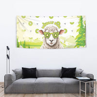 New Zealand Funny Woolly Kiwi Sheep Tapestry LT05 - Polynesian Pride