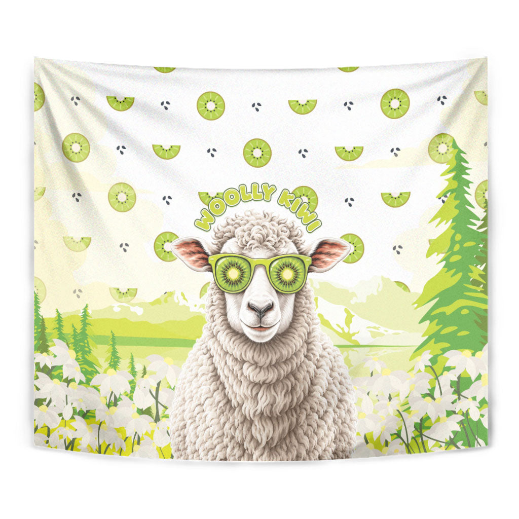 New Zealand Funny Woolly Kiwi Sheep Tapestry LT05 - Polynesian Pride