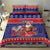 Samoa Christmas Bedding Set Samoan Santa Claus Manuia Le Kerisimasi