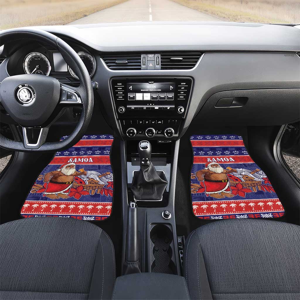 Samoa Christmas Car Mats Samoan Santa Claus Manuia Le Kerisimasi