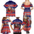 Samoa Christmas Family Matching Summer Maxi Dress and Hawaiian Shirt Samoan Santa Claus Manuia Le Kerisimasi