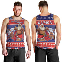 Samoa Christmas Men Tank Top Samoan Santa Claus Manuia Le Kerisimasi