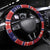 Samoa Christmas Steering Wheel Cover Samoan Santa Claus Manuia Le Kerisimasi