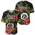 Love Vanuatu Christmas Baseball Jersey God Yumi Polynesian Tribal Pattern