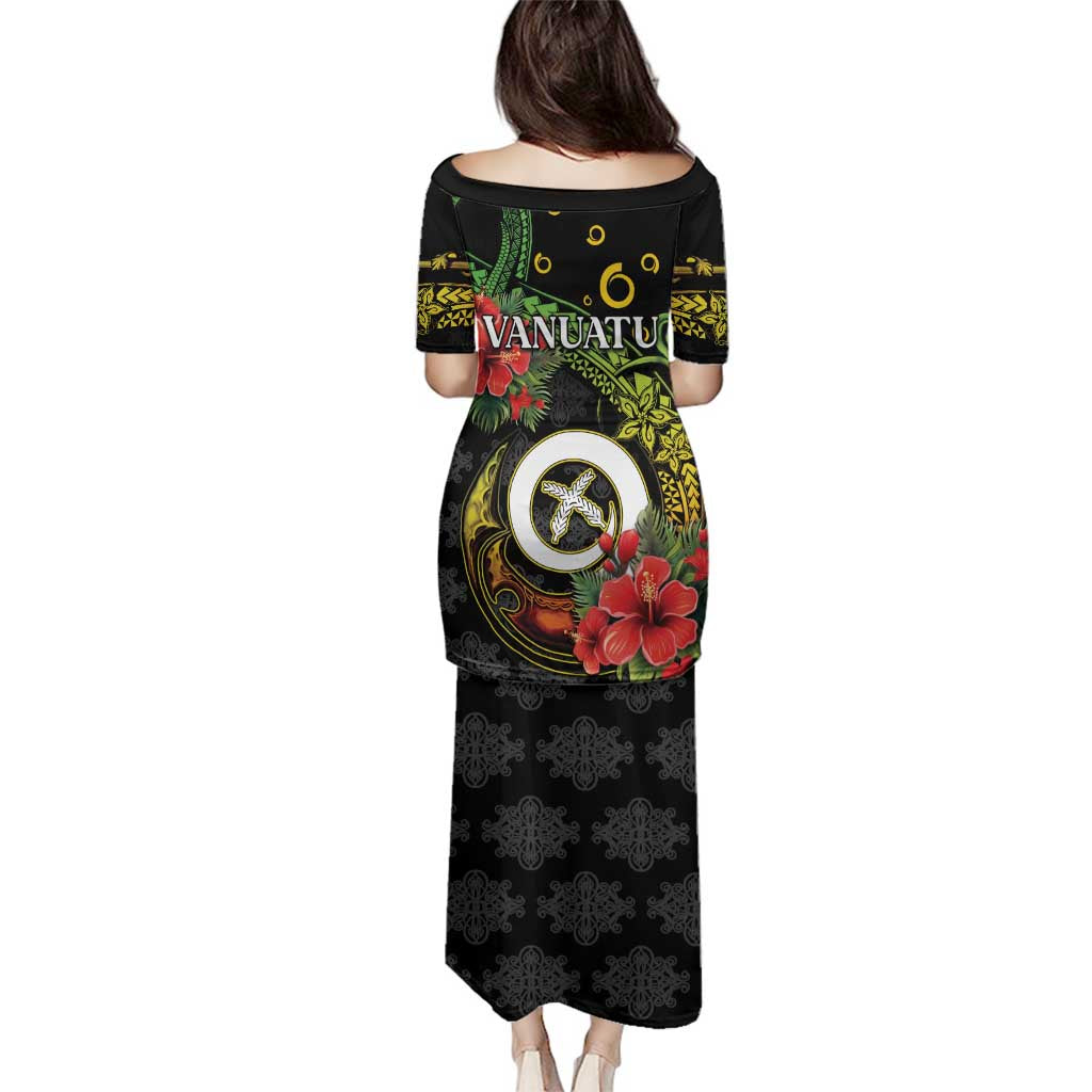 Love Vanuatu Christmas Family Matching Puletasi and Hawaiian Shirt God Yumi Polynesian Tribal Pattern LT05 - Polynesian Pride