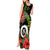 Love Vanuatu Christmas Tank Maxi Dress God Yumi Polynesian Tribal Pattern