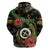 Love Vanuatu Christmas Zip Hoodie God Yumi Polynesian Tribal Pattern