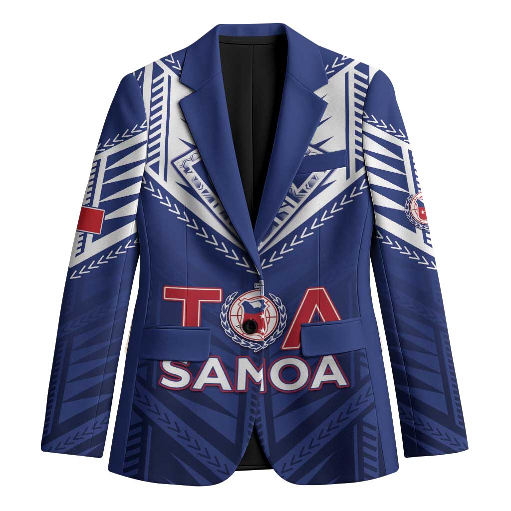 Super Toa Samoa Rugby Custom Blazer Warrior Spirit LT05