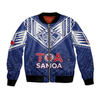 Super Toa Samoa Rugby Custom Bomber Jacket Warrior Spirit LT05