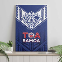Super Toa Samoa Rugby Canvas Wall Art Warrior Spirit LT05