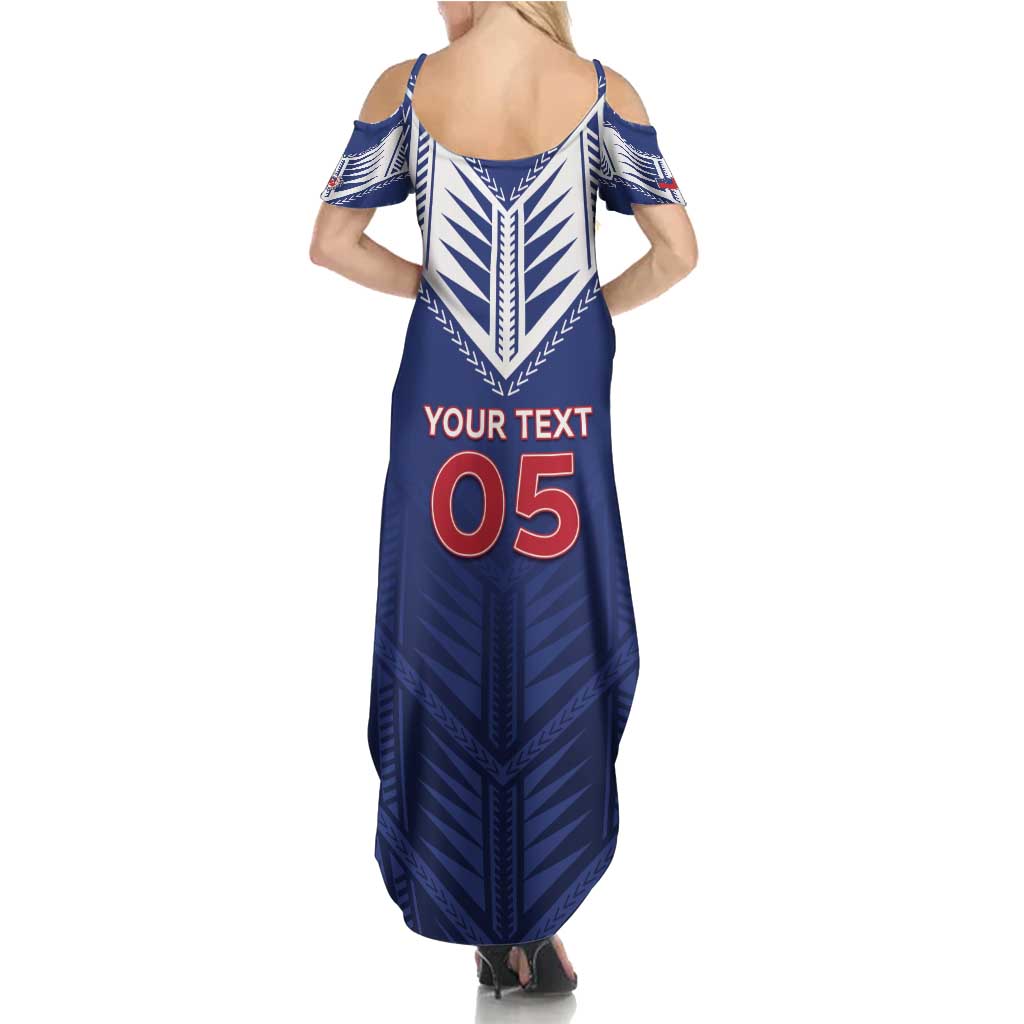 Super Toa Samoa Rugby Custom Family Matching Summer Maxi Dress and Hawaiian Shirt Warrior Spirit LT05