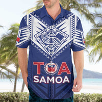 Super Toa Samoa Rugby Custom Hawaiian Shirt Warrior Spirit LT05