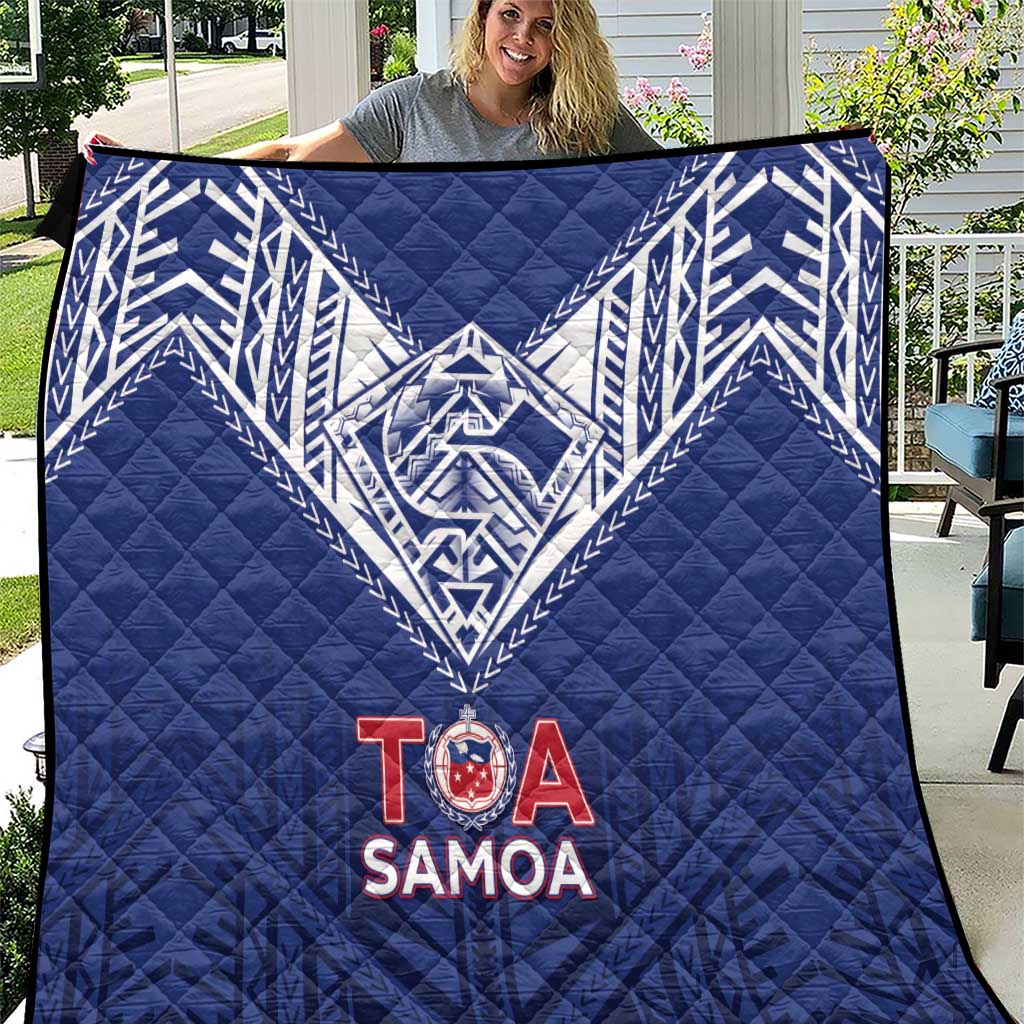 Super Toa Samoa Rugby Quilt Warrior Spirit LT05