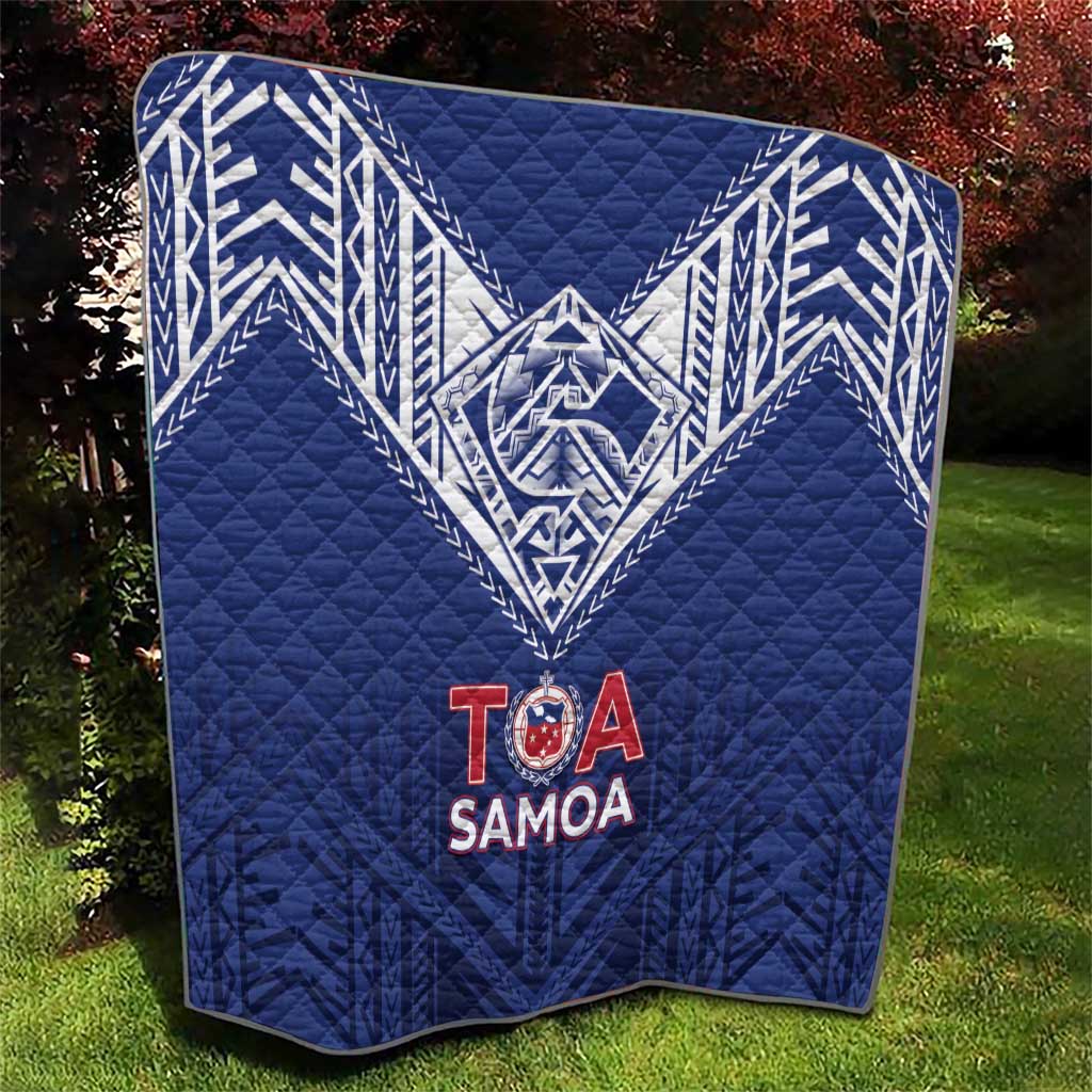 Super Toa Samoa Rugby Quilt Warrior Spirit LT05