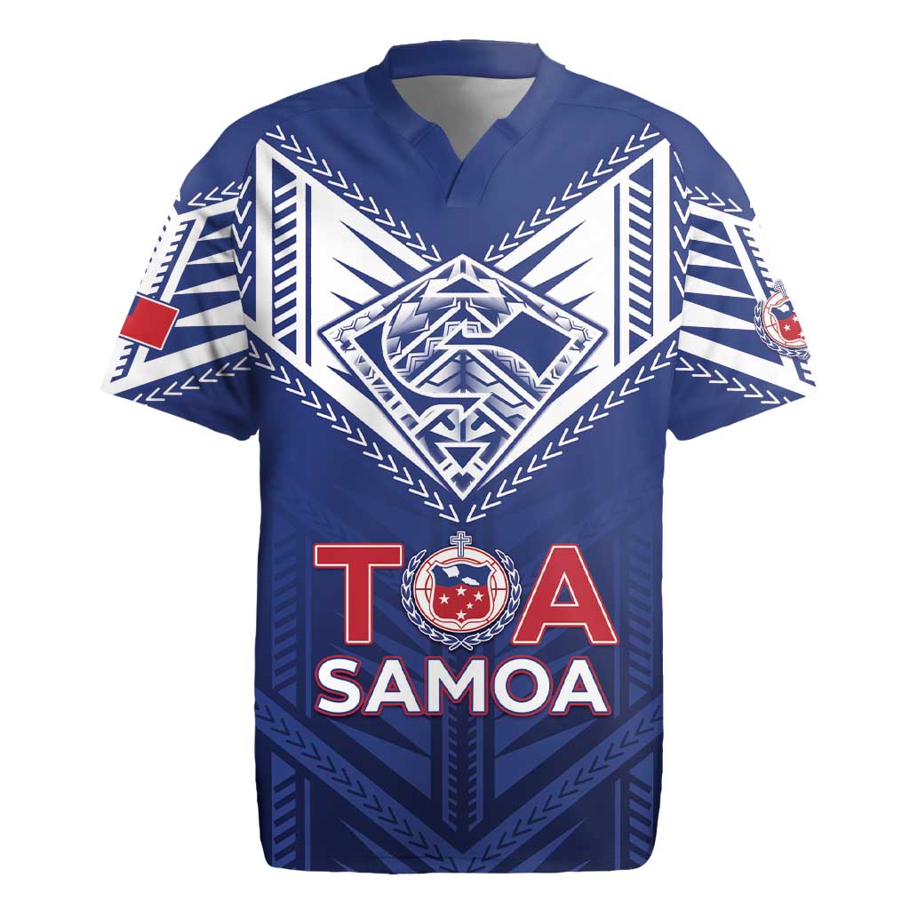Super Toa Samoa Rugby Custom Rugby Jersey Warrior Spirit LT05