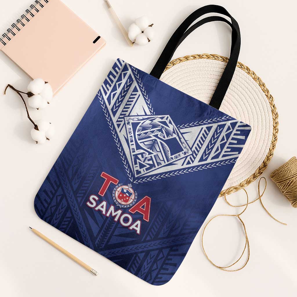 Super Toa Samoa Rugby Tote Bag Warrior Spirit LT05